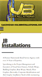 Mobile Screenshot of jbinstallation.com